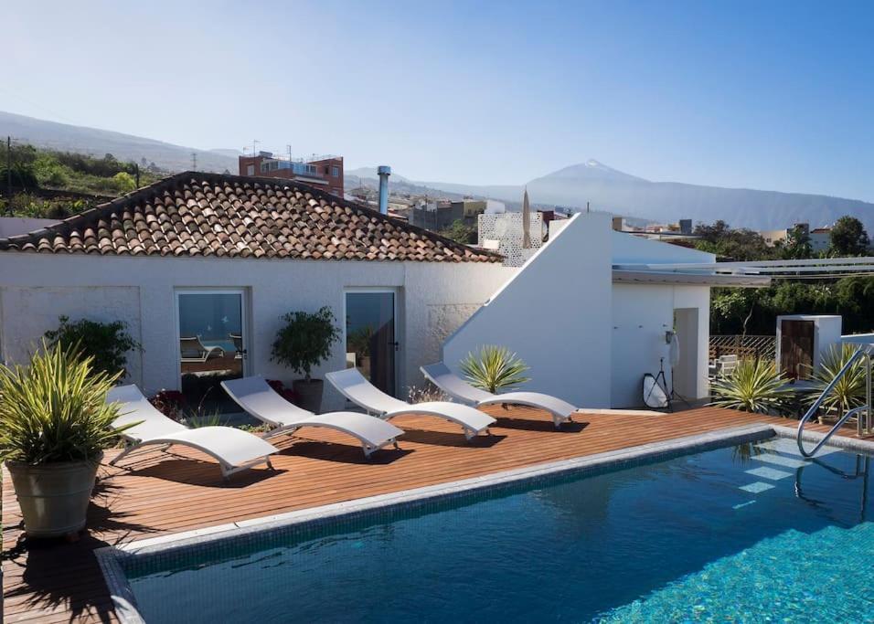 Casa Viña: a spectacular away from it all holiday La Orotava Exterior foto