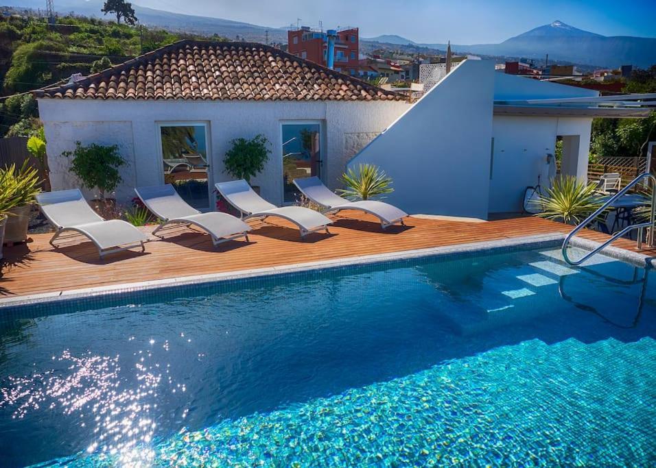 Casa Viña: a spectacular away from it all holiday La Orotava Exterior foto